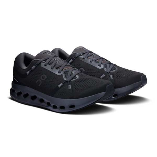 On Men's Cloudsurfer 2 - Black/Black - Image 3