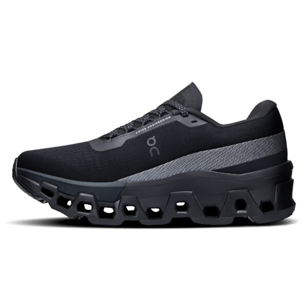 On Women's Cloudmonster 2 - Black/Eclipse - Image 2