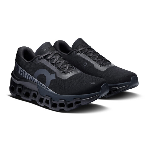 On Women's Cloudmonster 2 - Black/Eclipse - Image 3