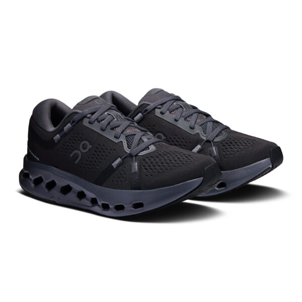 On Women's Cloudsurfer 2 - Black/Black - Image 3