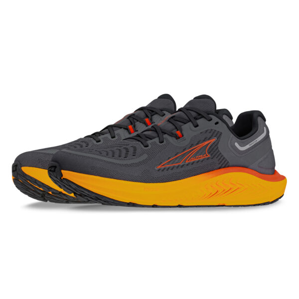 Altra Men's Paradigm 7 - Gray/Orange - Image 3