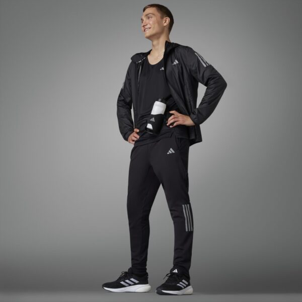 Adidas Men's Own the Run Astro Knit Pant - Black - Image 2