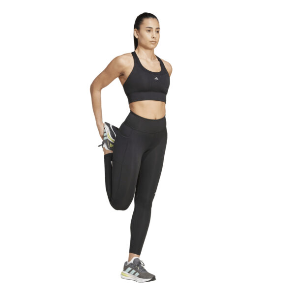 Adidas Women's Own the Run 7/8 Leggings - Black - Image 4