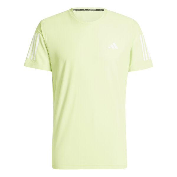 Adidas Men's Own the Run Tee - Pulse Lime