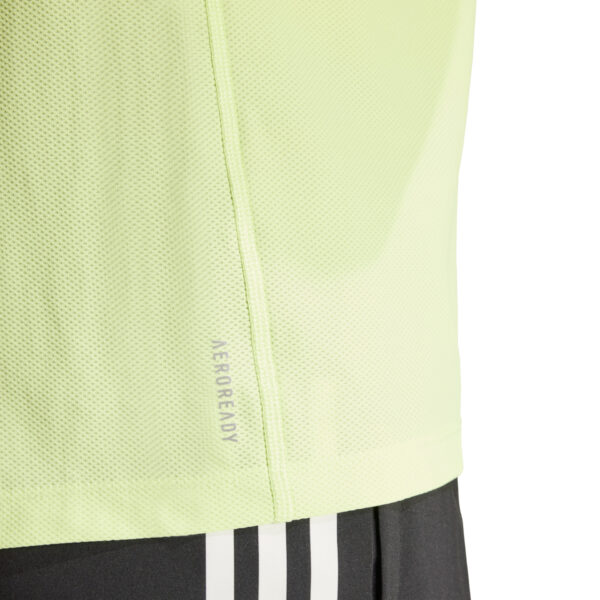 Adidas Men's Own the Run Tee - Pulse Lime - Image 7