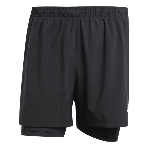 Adidas Men's Own the Run CLIMACOOL 2in1 Short - Black