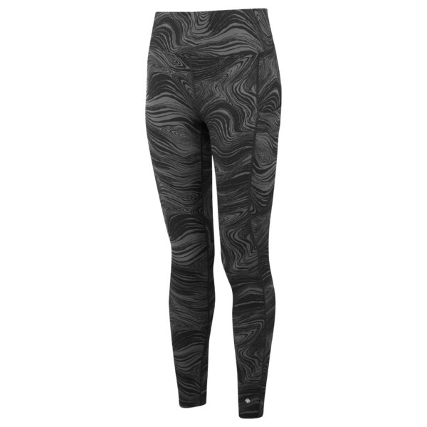 Ronhill Women's Tech Deluxe Tight - Black/Charcoal - Image 4