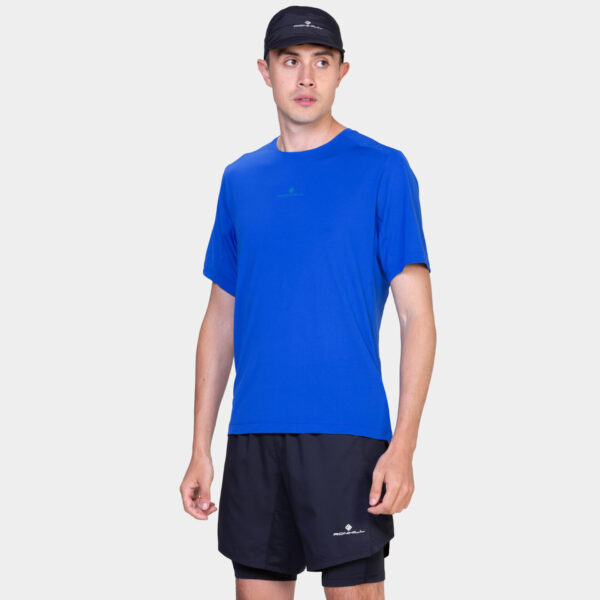 Ronhill Men's Tech Short Sleeve Tee - Seafaring/Deep Laguna