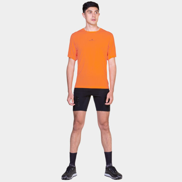 Ronhill Men's Tech Short Sleeve Tee - Tangelo/Black - Image 3