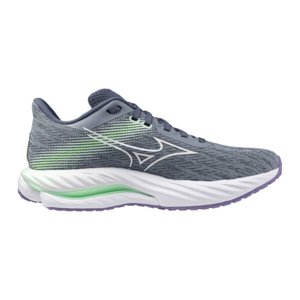 Mizuno Women's Wave Inspire 21 - Tradewinds/White/Neo Mint - Image 2