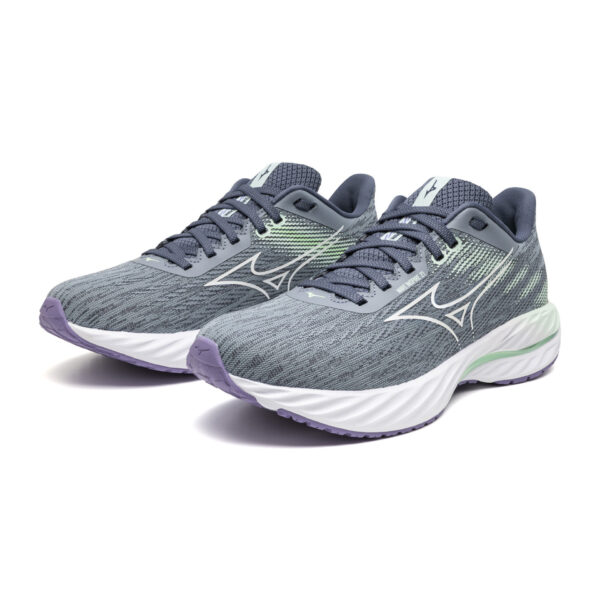 Mizuno Women's Wave Inspire 21 - Tradewinds/White/Neo Mint - Image 3