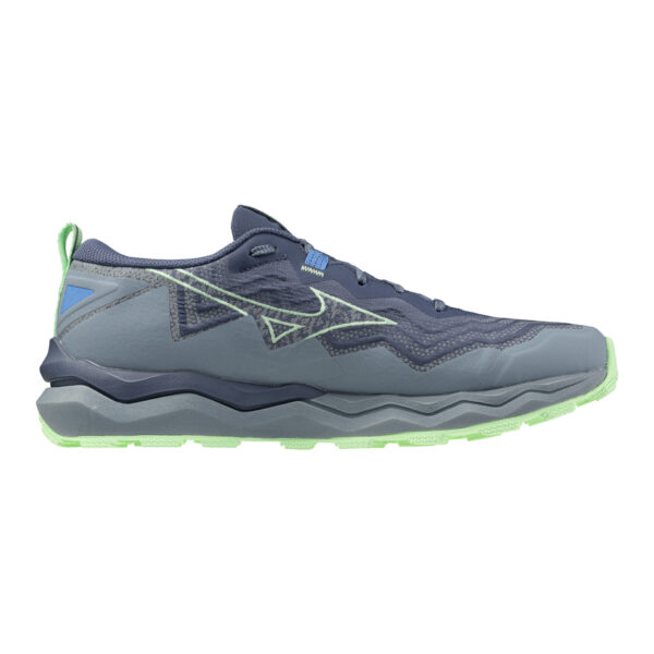 Mizuno Men's Wave Daichi 9 - Vintage Indigo/Neo Mint/Citadel - Image 2