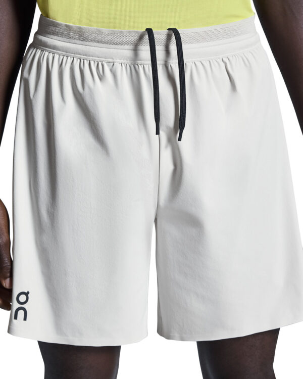 On Men's 7" Performance Shorts - Silver - Image 4