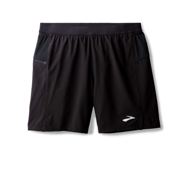 Brooks Men's Journey 7" 2-in-1 Short - Black - Image 4