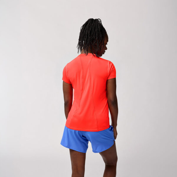 Brooks Women's Sprint Free Short Sleeve 3.0 - Neo Cayenne - Image 2