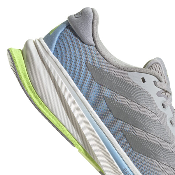 Adidas Men's Supernova Rise 2 - Grey Two/Matte Silver/Hi-Res Yellow - Image 8