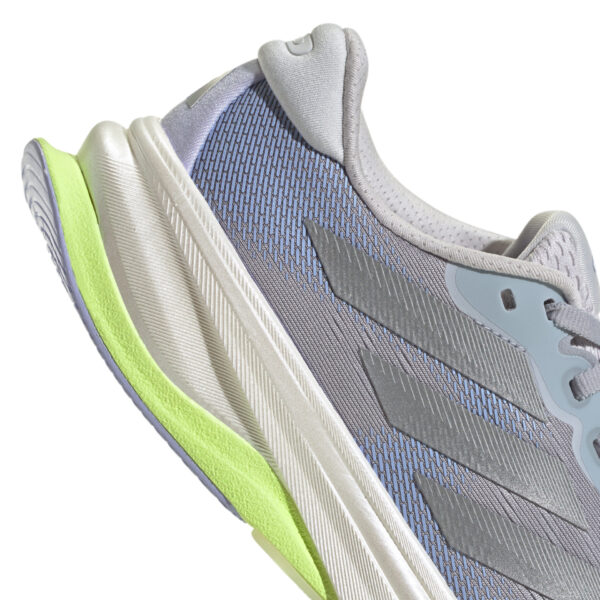 Adidas Women's Supernova Solution 2.0 - Halo Silver/Silver Met./Violet Tone - Image 8