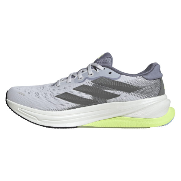 Adidas Men's Supernova Solution 2.0 - Dash Grey/Iron Met./Hi-Res Yellow - Image 2