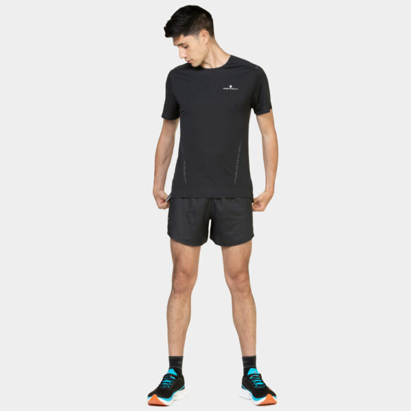 Ronhill Men's Tech Race S/S Tee - Black/Artemis - Image 3